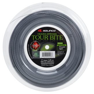 Corda Solinco Tour Bite Diamond Rough 17L 1.20MM Prata