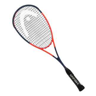 Raquete de Squash Head Radical 120 Slimbody Preta e Laranja