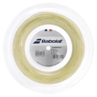 Corda Babolat Addixion + 16 1.30mm Natural - Rolo Com 200 Metros