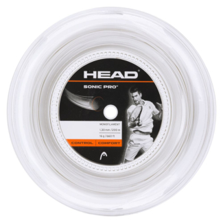 Corda Head Sonic Pro 16L 1.30mm Branca Rolo com 200 metros 