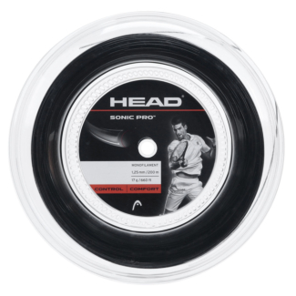Corda Head Sonic Pro 17L 1.25mm Preta Rolo com 200 metros 