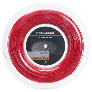 Corda Head Lynx Team Vermelho 16l 1.30mm - Rolo com 200 Metros