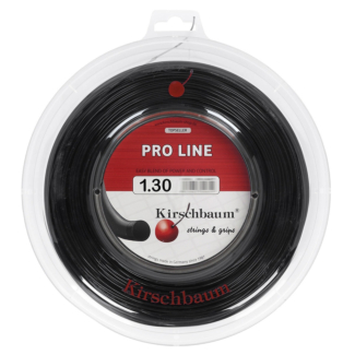 Corda Kirschbaum Pro Line 16 1.30mm Rolo com 200 Metros Preta