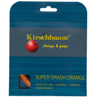 Corda Kirschbaum Super Smash Orange 16L 1.28mm Set Individual Laranja