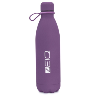 Garrafa Térmica Emborrachada Zeiq 1L Roxa