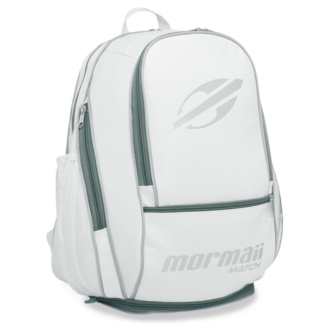 Mochila Mormaii Match Beach Tennis Branca e Cinza