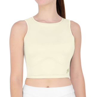 Top Cropped Mormaii Recorte Beach Sports Off White