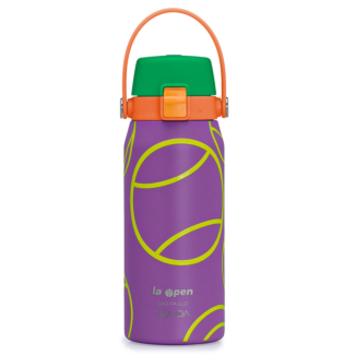 Garrafa Térmica Kouda Vega La Open 500ml Roxa Verde e Laranja