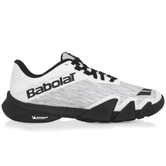 Tênis Babolat Jet Viva Padel Branco e Preto