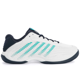 Tênis K-Swiss Hypercourt Express 3 - Clay Saibro - Branco e Azul