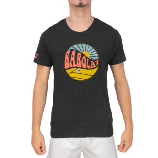 Camiseta Babolat Exercise Vintage Tee Preta