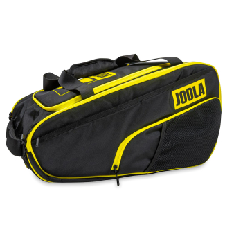 Raqueteira Joola Tour Elite Pro Pickleball Preta e Amarela