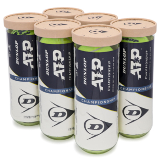 Bola De Tênis Dunlop ATP Championship All Court Pack Com 6 Tubos