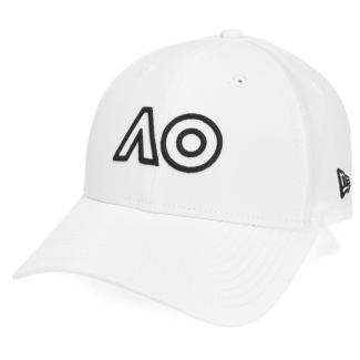 Boné New Era 9Forty Australian Open 26 Branded Core Performance Branco