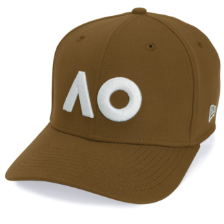 Boné New Era 9seventy Stretch Snap Australian Open 26 Bege
