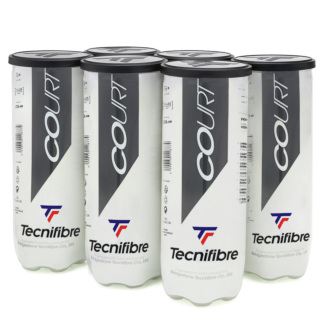 Bola de Tênis Tecnifibre Court Pack com 06 Tubos