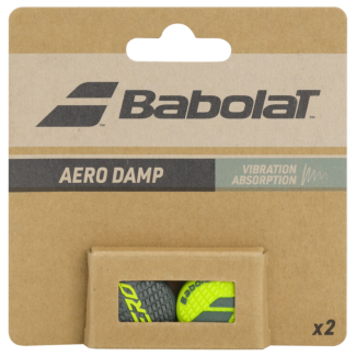 Antivibrador Babolat Aero Damp Com 2 Unidades Cinza e Verde