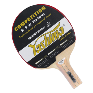 Raquete de Tênis de Mesa Yashima 80053 ITTF Approved Caneta 3 Estrelas Lisa XR3000