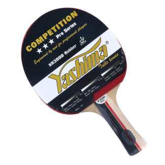 Raquete de Tênis de Mesa Yashima ITTF Lisa XR3000 Competition Pro Series Preta