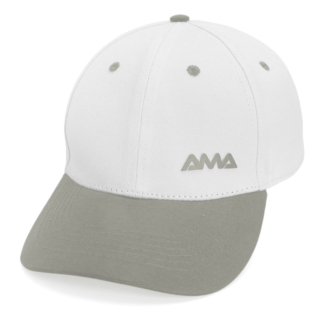 Boné Ama Sport Branco e Cinza
