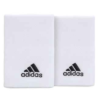 Munhequeira Adidas Longa com 02 Unidades Branca
