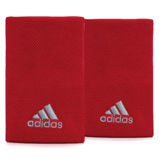 Munhequeira Adidas Longa com 02 Unidades Vermelha