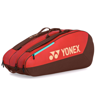 Raqueteira Yonex Team X9 Vermelho e Vinho 2026