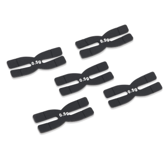 Chumbo Courti Pure Premium Para Raquete Com 5 Barras De 0.5g