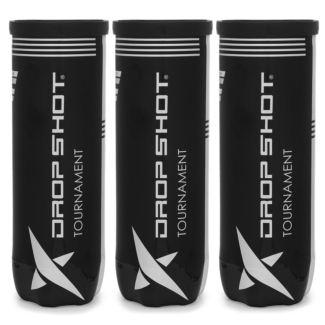 Bola de Padel Drop Shot Tournament Pack com 03 Tubos