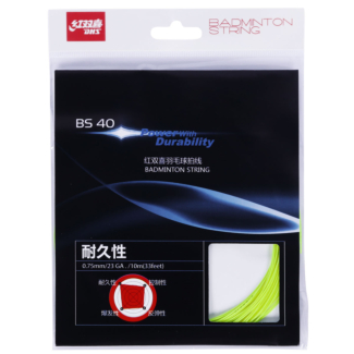 Corda DHS BS-40 Para Badminton Amarela - Set Individual