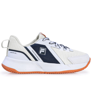 Tênis Fila Master Ace Clay - Saibro Branco e Marinho