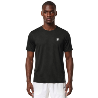Camiseta Fila Tennis Basic Piping Preta