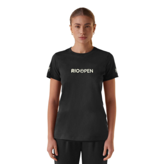 Camiseta Fila Rio Open F-Box Preta
