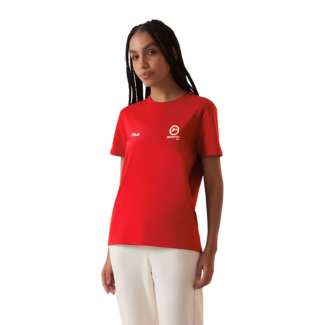 Camiseta Fila Regular Premium Rio Open 26 Vermelha