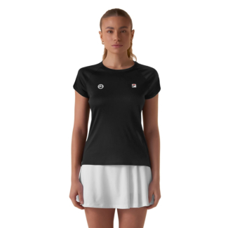 Camiseta Fila Tennis Basic Rio Open 26 Preta