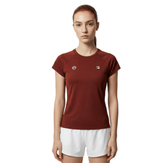Camiseta Fila Tennis Basic Rio Open 26 Vermelha
