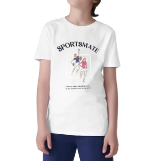 Camiseta Fila Sportmate Tennis Club Junior Branca
