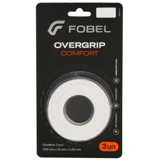 Overgrip Fobel Comfort Rolo Com 3 Unidades Branco