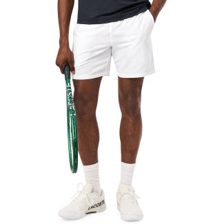Shorts Lacoste Ultra Dry Stretch Branco