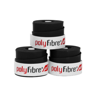 Overgrip Polyfibre Feel It 0.5mm - Pack Com 03 Unidades Preto