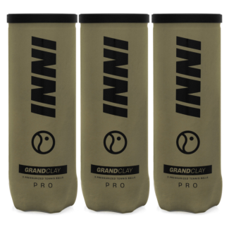Bola de Tênis Inni Grand Clay Premium Pack com 3 Tubos