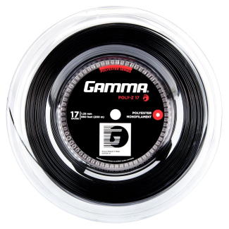Corda Gamma Poly Z 17L 1.25mm Preta Rolo com 200 metros 