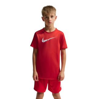 Camiseta Infantil Nike Dri-Fit Trophy 23 Vermelha