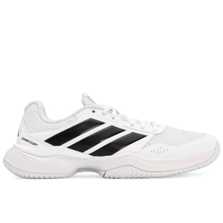 Tênis Adidas Gamecourt 3 All Court Branco e Preto