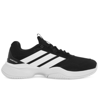 Tênis Adidas Gamecourt 3 All Court Preto e Branco