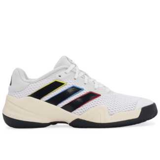 Tênis Adidas Barricade Infantil - All Court Branco e Preto
