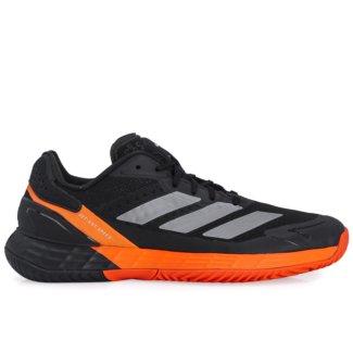 Tênis Adidas Defiant Speed 2 All Court - Preto e Laranja