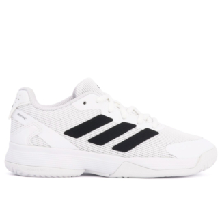 Tênis Adidas Ubersonic Infantil Branco e Preto