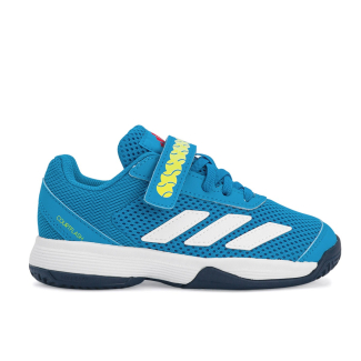 Tênis Adidas Courtflash Infantil Azul e Branco