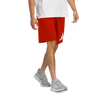 Shorts Adidas Logo Vermelho